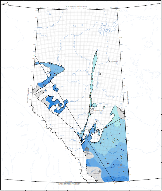 Distribution of Hydraulic Head in the Leduc Hydrostratigraphic Unit ...