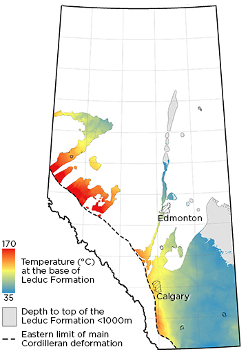 Geothermal Temperature Mapping | Alberta Geological Survey