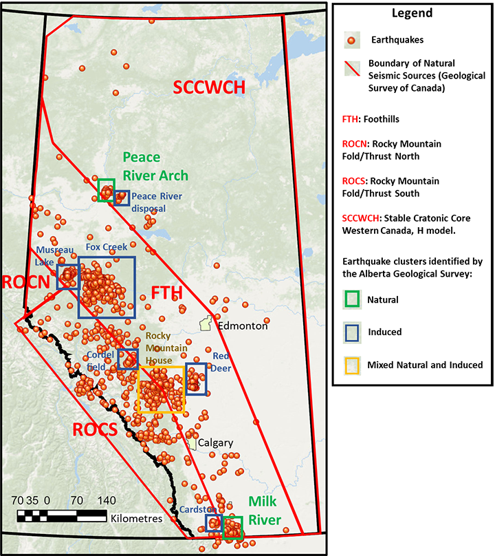 Natural Earthquakes | Alberta Geological Survey